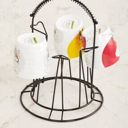Metal 6 PC Tumbler Holder-32