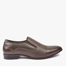 Almond-Toe Slip-On Formal Shoes-image-58