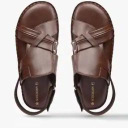 Flat Sandals with Velcro Fastening-image-51