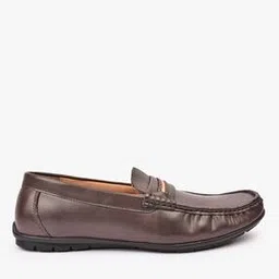 Textured Slip-On Formal Shoes-image-78