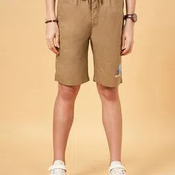 Men Slim Fit Flat-Front Knit Shorts-picture-17
