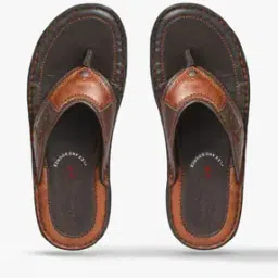 Logo Embossed Thong-Strap Slip-On Sandals-11