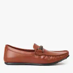 Slip-On Shoes with Metal Accent-image-35