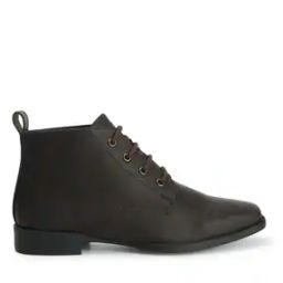 Women Ankle-Length Boots with Lace-Fastening-image-44