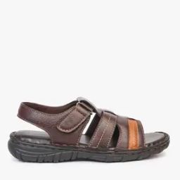 Multi-Strap Sandals with Velcro Fastening-7