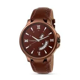Men RWS0193S Analogue Watch with Leather Strap-11