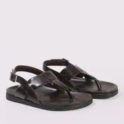 T-Strap Sandals with Slingback-image-27