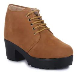 Textured Ankle-Length Boots-image-1