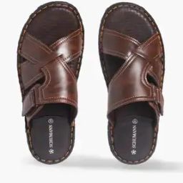 Men Slip-On Sandals with Velcro Closure-image-95
