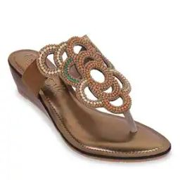 Women Embellished Slip-On Wedges-image-47
