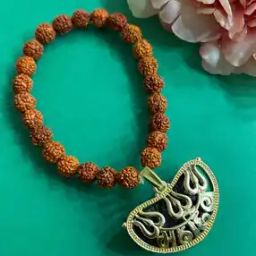 Set of 3 Gold-Plated Stone-Studded Rakhis-40
