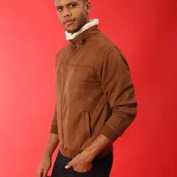 campus sutra Zip-Front Jacket with Full Sleeves-picture-41