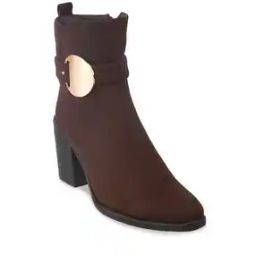 Women Ankle-Length Boots with Zip Closure-image-69