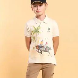 Boys Graphic Polo T-shirt-image-60