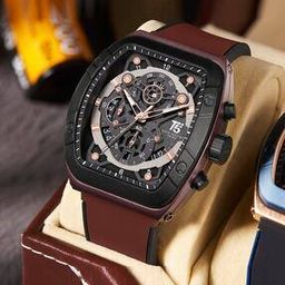 Men Water-Resistance Chronograph Watch - H3857G-F-image-63