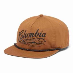 columbia Men Typographic Print Baseball Cap with Adjustable Back Closure image 1
