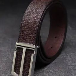 Men Slim Belt with Metal Buckle Closure-image-101