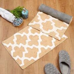 Set of 2 Geometric Pattern Anti Skid Door Mats-image-34