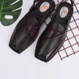 Men Strappy Sandals with Velcro Fastening-image-91