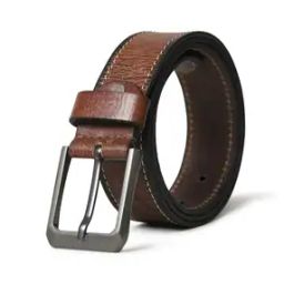 Men Leather Belt with Buckle Closure-27