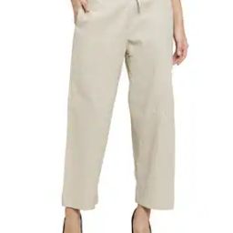 Solid Straight Fit Pants with Drawstring Waist-image-29