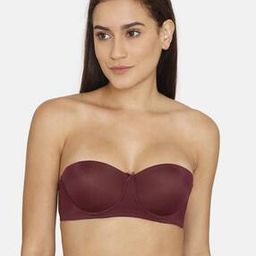 Basics Padded Wired 3/4th Coverage Strapless Bra-image-40