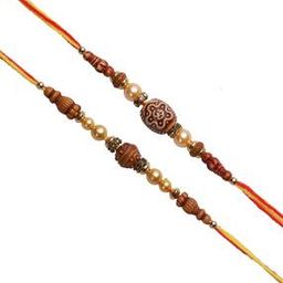 Set of 2 Religious Beads Rakhi-image-21