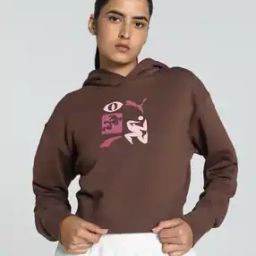 Logo Print Regular Fit Hooded Sweatshirt with-picture-44