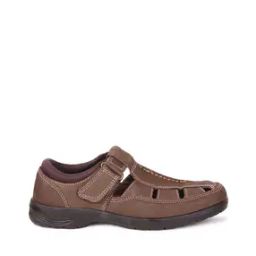 Shoe-Style Sandals with Velcro-Fastening-image-59