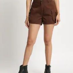 High-Rise Shorts with Insert Pockets-48