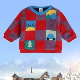 Patterned Round-Neck Sweater-image-20