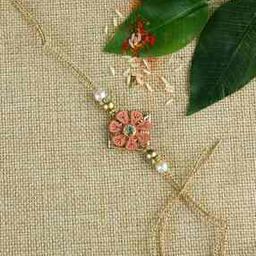 Tie-Up Beads Studded Rakhi-image-65