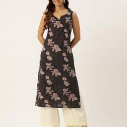 clothing culture Women Printed Straight Kurta-picture-1