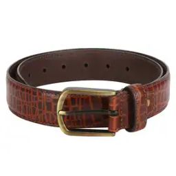 Genuine Leather Textured Belt-image-56