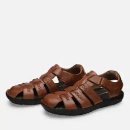 Sandals with Velcro Fastening-image-14