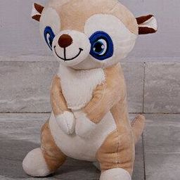 Dukiekooky Kids Grey & White Meerkat Soft Toy- Hight 30 CM-picture-46