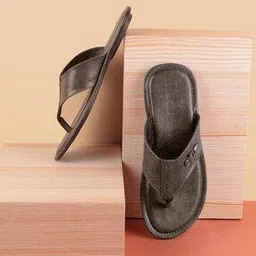 metro Men Logo Print Thong-Strap Flip-Flops-picture-38