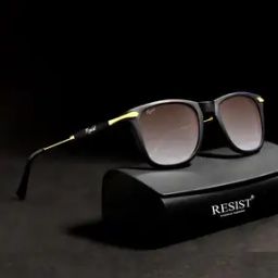Men UV-Protected Wayfarers-GENESIUS GF BRW D2-18