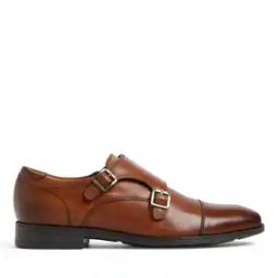 Men Round-Toe Shoes with Buckle Closure-image-68