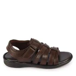 Men Multi Strap Strappy Sandals with Velcro Fastening-image-3
