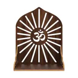 Wood Mandir OM Wall Hanging-38