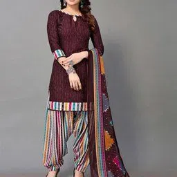 Printed Unstitched Dress Material-image-28