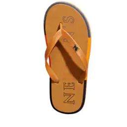 Men Typographic Print Thong-Strap Flip-Flops-picture-32