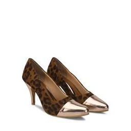 Animal Print Pointed-Toe Kitten Heels-image-14