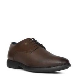 bata Men Pointed Toe Derbys with Lace Fastening-picture-32
