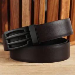 Men Artificial Leather Reversible Slim Belt-image-97