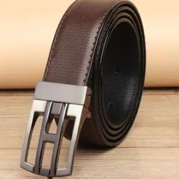 Men Slim Belt with Metal-Buckle Closure-image-87