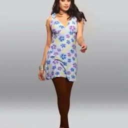 Ankle-Length Leggings with Elasticated Waist-image-45