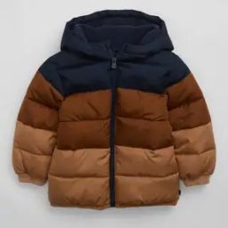 Men Colourblock Relaxed Fit Hooded Jacket-image-11
