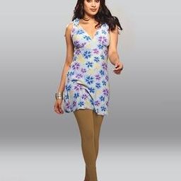 Ankle-Length Leggings with Elasticated Waist-image-81